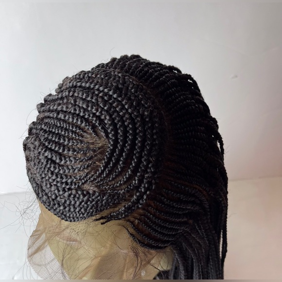 Box Braids Cornrow Lacefront Wig - Picture 7 of 9
